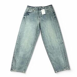 KanCan High Rise Slim Barrel Jeans